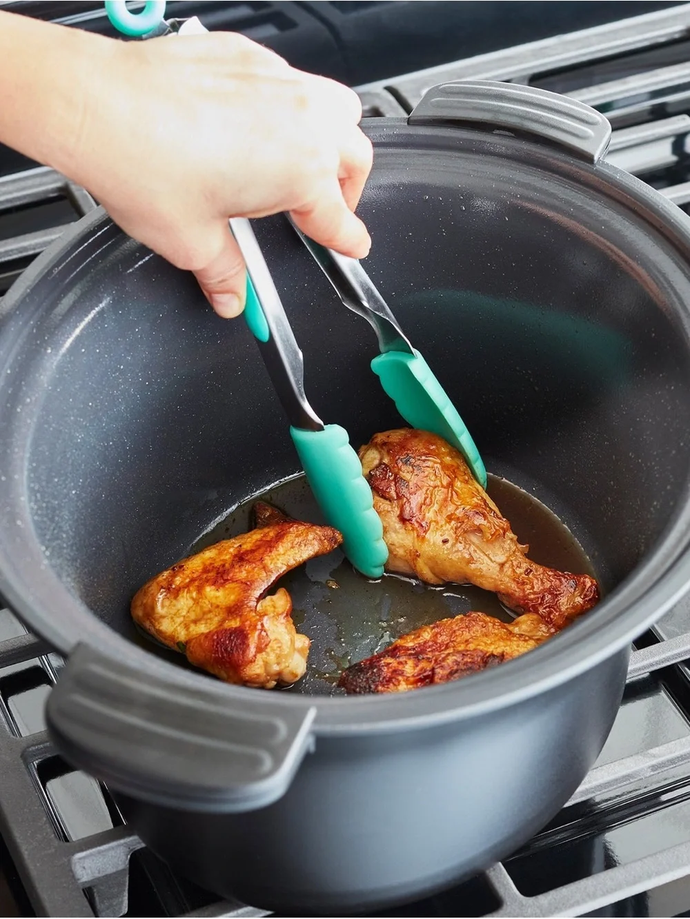 NEW GreenLife 6 Qt Ceramic Nonstick Slow Cooker Programmable